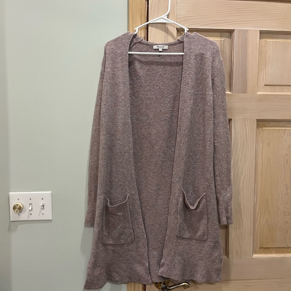 Madewell Women’s cardigan sweater wool and alpaca blend